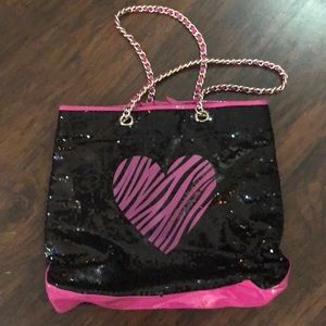 Betseyville Black Sequin Tote